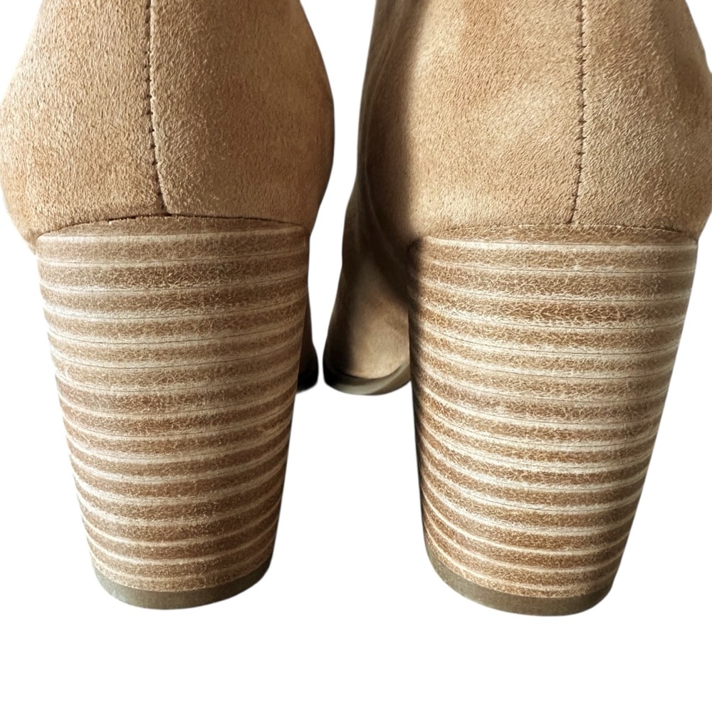 Lucky Brand Joal Tan Ankle Booties Size 8 - Like New - Picture 9 of 12
